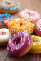 Fototapety baked doughnuts