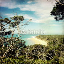Naklejki Beach view at Portsea Reserve, Australia