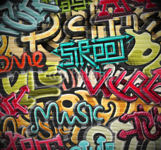 Naklejki Graffiti background