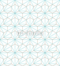 Obrazy i plakaty hexagone-cube géométrique