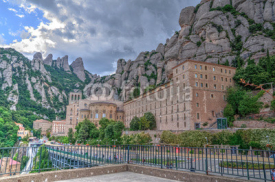 Naklejki Montserrat Abbey