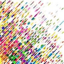 Naklejki Abstract colorful moving lines, vector background