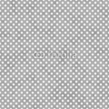 Obrazy i plakaty Light Gray and White Small Polka Dots Pattern Repeat Background
