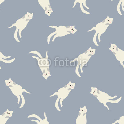 seamless cat pattern