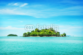 Naklejki Tropical island