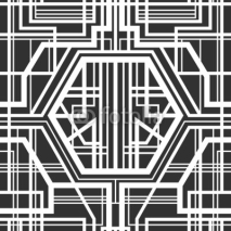 Obrazy i plakaty seamless geometric pattern