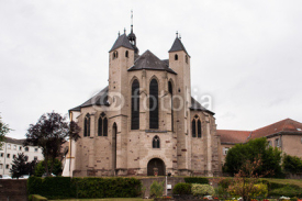 Naklejki Kirche Abteikirche -Sainte Croix