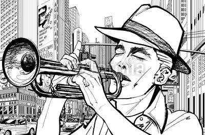 trumpeter in new-york