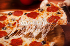 Fototapety Hot Pizza