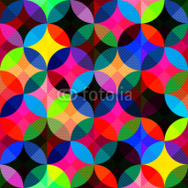 Naklejki bright abstract geometric seamless background