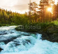 Naklejki River in Norway