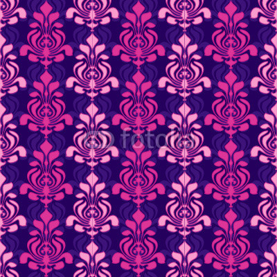 Classic damask pattern seamless wallpaper retro style