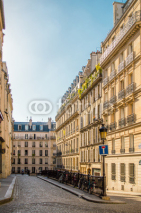 Naklejki Apartments building in Paris, France