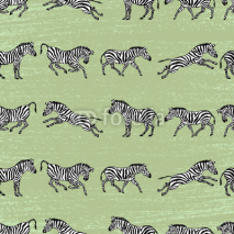 Obrazy i plakaty background with zebras