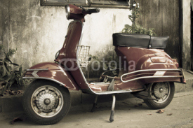 Fototapety moped