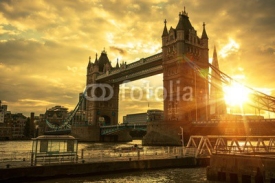 Naklejki London Tower Bridge