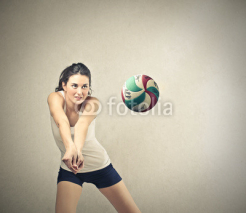 Naklejki volleyball
