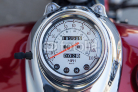 Obrazy i plakaty speedometer motorcycle bike