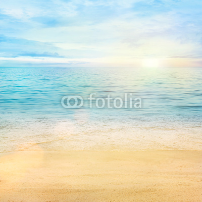 Sea and sand background