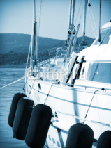 Naklejki Yacht sailing