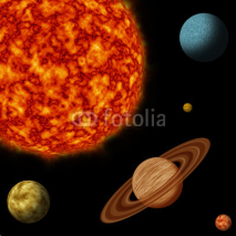 Naklejki Solar System