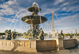 Fototapety Fountains at Place de la Concord, Paris