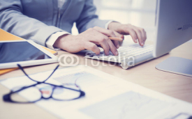Business concept, working in office