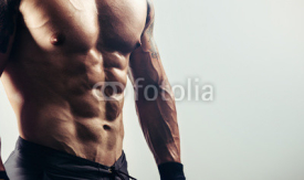 Fototapety Perfect abdominal muscles