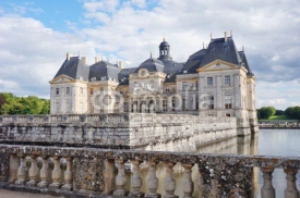 The Chateau de Vaux-le-Vicomte castle in France