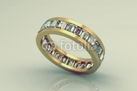Naklejki The beauty wedding ring