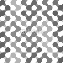 Naklejki Vector geometric pattern of circles.
