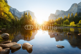 Naklejki Yosemite valley