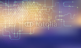 Fototapety Network background