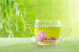 Fototapety green tea