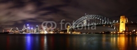 Fototapety City at night (Sydney, Australia)