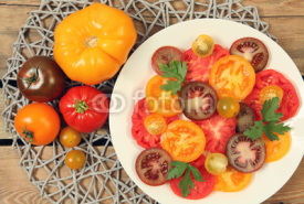 Naklejki colorful tomato