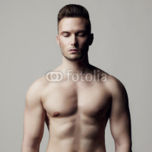 Fototapety Handsome naked male
