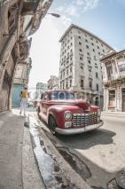 Naklejki Havana old car