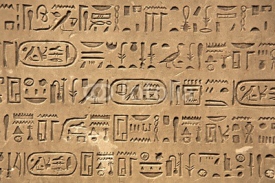 Fototapety Ancient Hieroglyphic Script