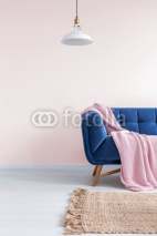Light pink living room