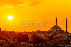 Fototapety Istanbul sunset