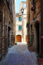  italian old  street . Tuscany