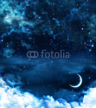 Naklejki beautiful background, nightly sky