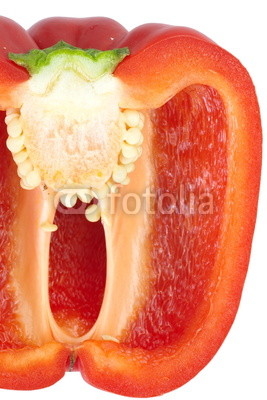food ingredient and vegetable , red bell pepper