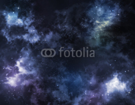 Fototapety starry sky deep outer space