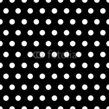 Fototapety Black and White Dots Background
