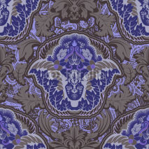 Fototapety Seamless damask pattern