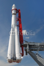 Obrazy i plakaty monument of space rocket