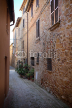 Fototapety  italian old  street . Tuscany