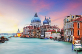 Fototapety Venice - Grand Canal and Basilica Santa Maria della Salute